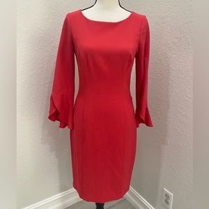 White House Black Market Red Dress